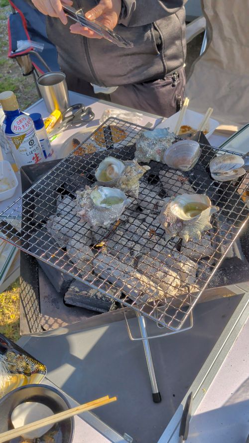 ハスラーが気になる(標高 約150m)(RVパーク(区画、電源付) 3000円)) RVパーク 七里川 ソロキャンプ グループキャンプ オートサイト 区画サイト IZUIZUさんのキャンプブログ CAMPiii（キャンピー） -キャンプ専用SNS キャンプのすべてがここに集まる-