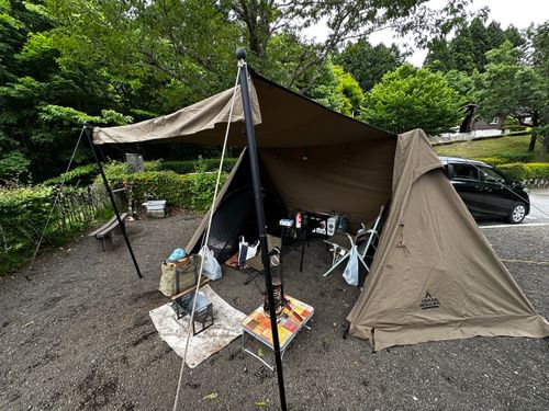 一度来たかった👍 ソロキャンプ 区画サイト さいちゃんさんのキャンプブログ CAMPiii（キャンピー） -キャンプ専用SNS キャンプのすべてがここに集まる-