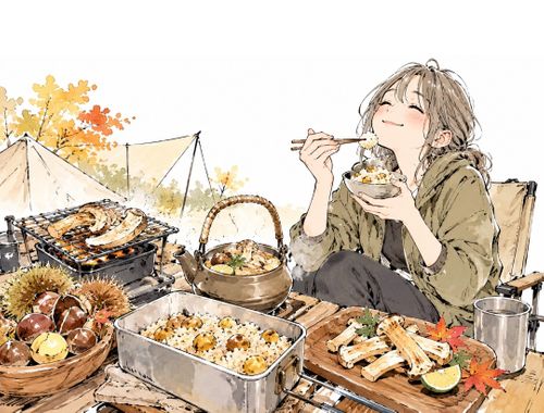 秋満喫ベスト4🍁🍂キャンプと登山とChatGPT 坊ガツル グループキャンプ フリーサイト NATSUさんのキャンプブログ CAMPiii（キャンピー） -キャンプ専用SNS キャンプのすべてがここに集まる-