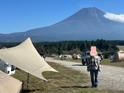 ふもとっぱら/3回目 ふもとっぱらキャンプ場 ファミリーキャンプ フリーサイト オートサイト ごんすさんのキャンプブログ CAMPiii（キャンピー） -キャンプ専用SNS キャンプのすべてがここに集まる-