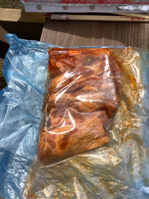 Vol.115 26/NO.05 今年も早速再開初日にお肉焼き焼きに行く‼️ 笛吹小屋キャンプ場 ソロキャンプ 区画サイト 🔥焚き火🔥さんのキャンプブログ CAMPiii（キャンピー） -キャンプ専用SNS キャンプのすべてがここに集まる-