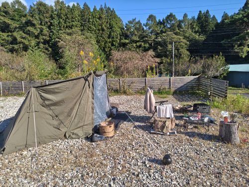 社畜、キャンプ行ったってよ camp circle きずな ソロキャンプ フリーサイト オートサイト けい＠福島県さんのキャンプブログ CAMPiii（キャンピー） -キャンプ専用SNS キャンプのすべてがここに集まる-