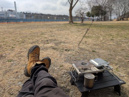 ママチャリ漕いで&hellip;気軽な休日♪ 郷土の森公園バーベキュー場 ソロキャンプ フリーサイト 好々爺🇯🇵さんのキャンプブログ CAMPiii（キャンピー） -キャンプ専用SNS キャンプのすべてがここに集まる-