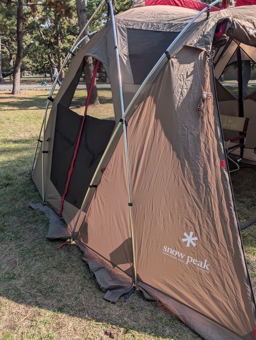 テント生存確認の為のデイキャンプ 浜寺公園 フリーサイト yosihikozc4さんのキャンプブログ CAMPiii（キャンピー） -キャンプ専用SNS キャンプのすべてがここに集まる-