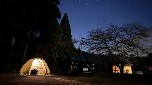 久々のソロキャン~🏕さいこぉぉぉひゃっほっい！ 吉野山キャンプ場 ソロキャンプ 区画サイト オートサイト はるかさんのキャンプブログ CAMPiii（キャンピー） -キャンプ専用SNS キャンプのすべてがここに集まる-