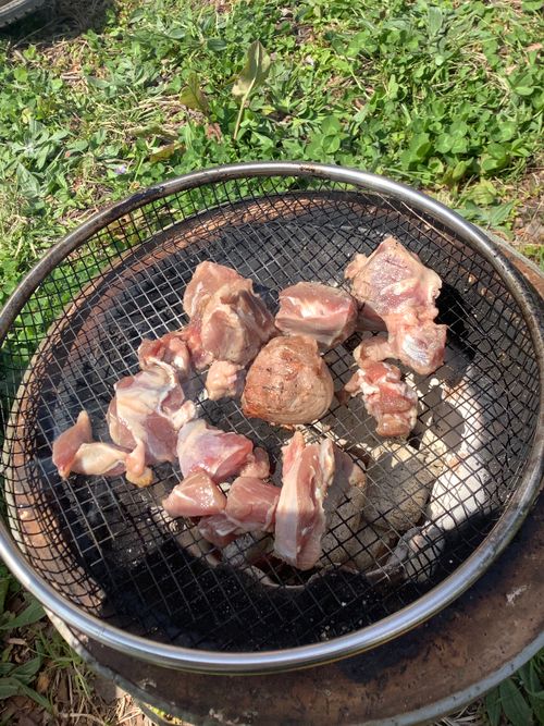 Vol.114 26/NO.04 お花見しながらお肉焼くぅ‼️ 坂戸市 ソロキャンプ フリーサイト 🔥焚き火🔥さんのキャンプブログ CAMPiii（キャンピー） -キャンプ専用SNS キャンプのすべてがここに集まる-