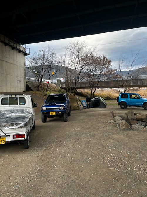 2025年最終キャンプ⛺️ 美濃田の淵キャンプ場 グループキャンプ フリーサイト 平和☮️さんのキャンプブログ CAMPiii（キャンピー） -キャンプ専用SNS キャンプのすべてがここに集まる-