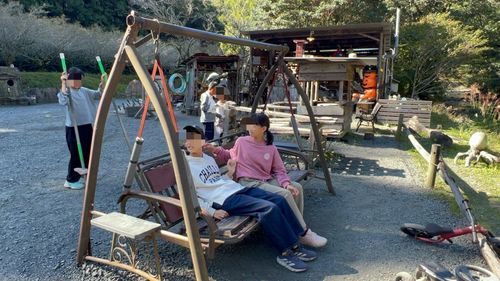 今シーズン、最後のキャンプかなー🏕️ mizuno camper BASE 富川 ファミリーキャンプ 区画サイト YuriSakuHimaさんのキャンプブログ CAMPiii（キャンピー） -キャンプ専用SNS キャンプのすべてがここに集まる-