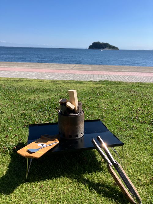 海の日DAYキャン うみかぜ公園 ソロキャンプ フリーサイト Genさんのキャンプブログ CAMPiii(キャンピー) -キャンプ専用SNS キャンプのすべてがここに集まる-