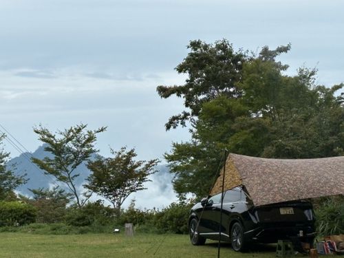 gakujin no mori🏔️ 四国山岳植物園岳人の森キャンプ場 ファミリーキャンプ オートサイト camping roll♪さんのキャンプブログ CAMPiii（キャンピー） -キャンプ専用SNS キャンプのすべてがここに集まる-