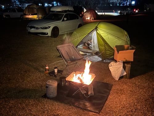 締めくくりは笠置で 笠置キャンプ場 ソロキャンプ フリーサイト yoji@campさんのキャンプブログ CAMPiii（キャンピー） -キャンプ専用SNS キャンプのすべてがここに集まる-