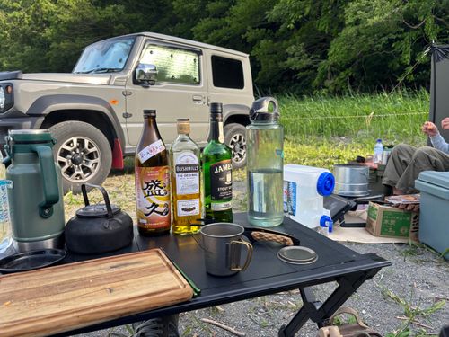 祝定年車中泊🚌強風🌪️ かわせみ河原 グループキャンプ フリーサイト boorishcamperさんのキャンプブログ CAMPiii（キャンピー） -キャンプ専用SNS キャンプのすべてがここに集まる-