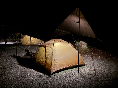 だっちーさん雨男の汚名返上なるか&hellip;ヽ(*＾&omega;＾*)ﾉwww Ｎ.Ａ.Ｏ.明野高原キャンプ場&Cottage グループキャンプ オートサイト まつけんさんのキャンプブログ CAMPiii（キャンピー） -キャンプ専用SNS キャンプのすべてがここに集まる-