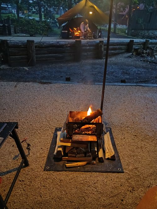 雨で肌寒かった避暑地 のとろ原キャンプ場 ソロキャンプ グループキャンプ 区画サイト マッサンさんのキャンプブログ CAMPiii（キャンピー） -キャンプ専用SNS キャンプのすべてがここに集まる-