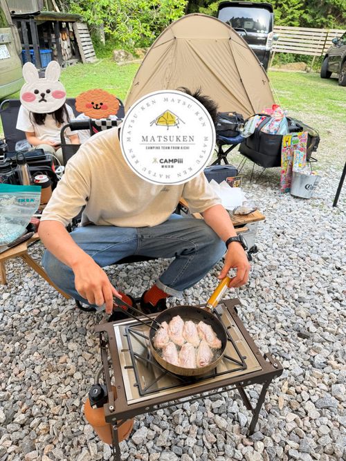 くまくま出没注意⚠️ฅ(&bull;̀㉨&bull;́ )ฅ TARUI FOREST FIELD グループキャンプ ぐうたら夫婦さんのキャンプブログ CAMPiii（キャンピー） -キャンプ専用SNS キャンプのすべてがここに集まる-
