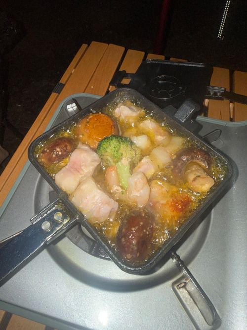 のんびりキャンプ ペンギン村 オートキャンプ場 ソロキャンプ オートサイト 区画サイト ちはみなさんのキャンプブログ CAMPiii（キャンピー） -キャンプ専用SNS キャンプのすべてがここに集まる-