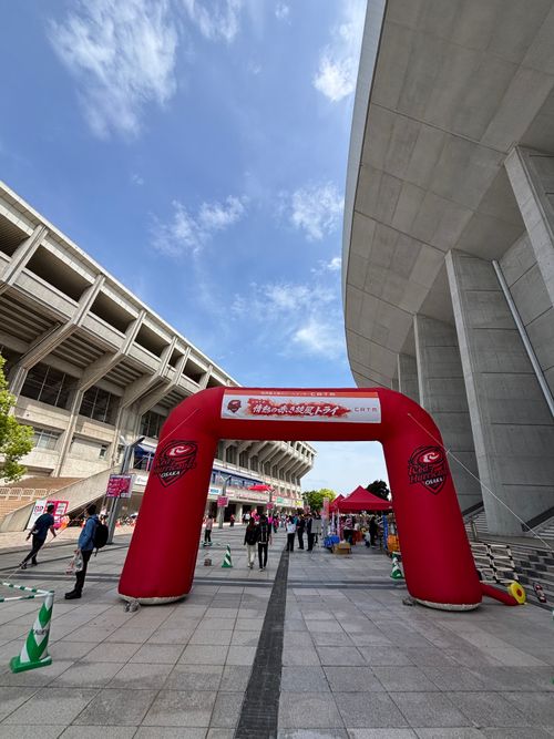 兵、走る YANMAR HANASAKA STADIUM とのさんのキャンプブログ CAMPiii（キャンピー） -キャンプ専用SNS キャンプのすべてがここに集まる-