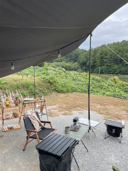 初長野キャンプ！🏕 ウィスラースカイベース小諸 ソロキャンプ オートサイト 区画サイト ぺちゃさんのキャンプブログ CAMPiii（キャンピー） -キャンプ専用SNS キャンプのすべてがここに集まる-