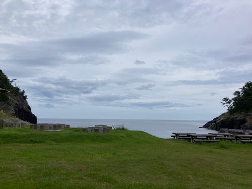 これはキャンプ...？？ 青海島 ファミリーキャンプ masaさんのキャンプブログ CAMPiii（キャンピー） -キャンプ専用SNS キャンプのすべてがここに集まる-