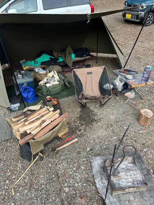 2026始動 新戸キャンプ場 ソロキャンプ フリーサイト Genさんのキャンプブログ CAMPiii（キャンピー） -キャンプ専用SNS キャンプのすべてがここに集まる-