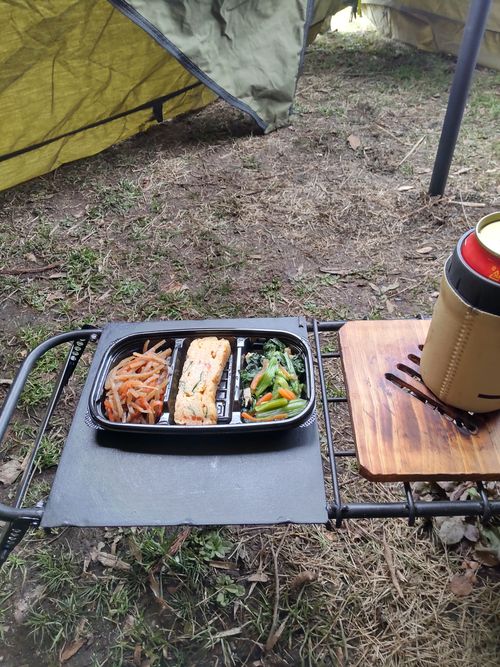 悪天候の合間の好天気予報に👍 十神山・なぎさ公園 ソロキャンプ 区画サイト マッサンさんのキャンプブログ CAMPiii（キャンピー） -キャンプ専用SNS キャンプのすべてがここに集まる-