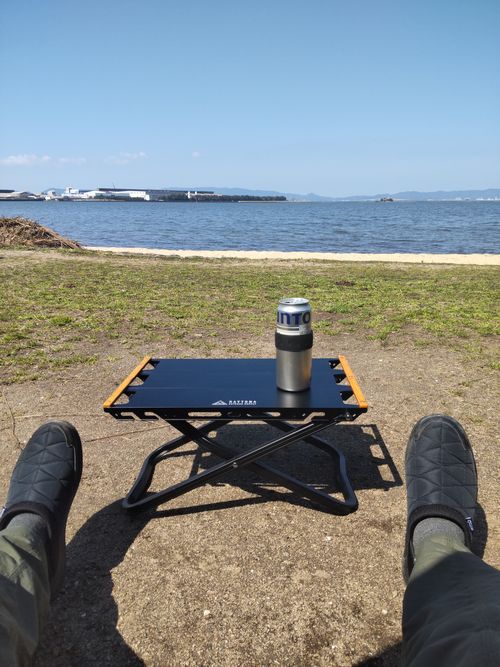 思い立ったら動け😜 十神山・なぎさ公園 ソロキャンプ 区画サイト マッサンさんのキャンプブログ CAMPiii（キャンピー） -キャンプ専用SNS キャンプのすべてがここに集まる-