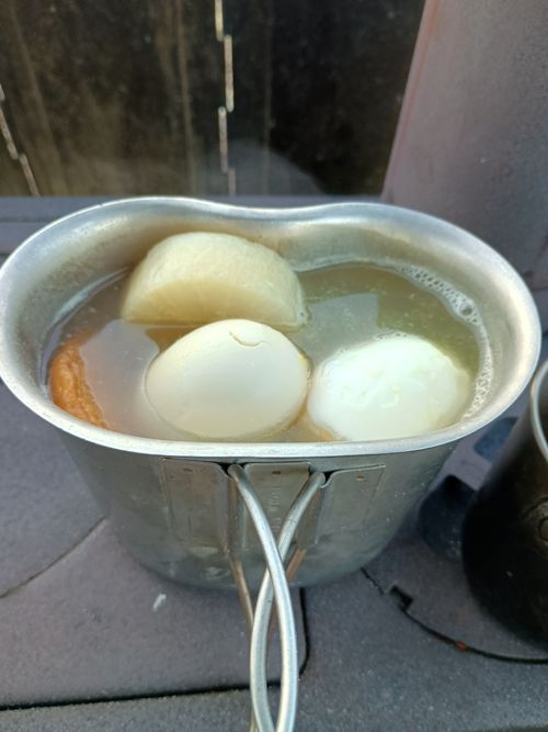 軍幕キャンプ納め 角田大橋河川敷 ソロキャンプ フリーサイト ウエィダーさんのキャンプブログ CAMPiii（キャンピー） -キャンプ専用SNS キャンプのすべてがここに集まる-