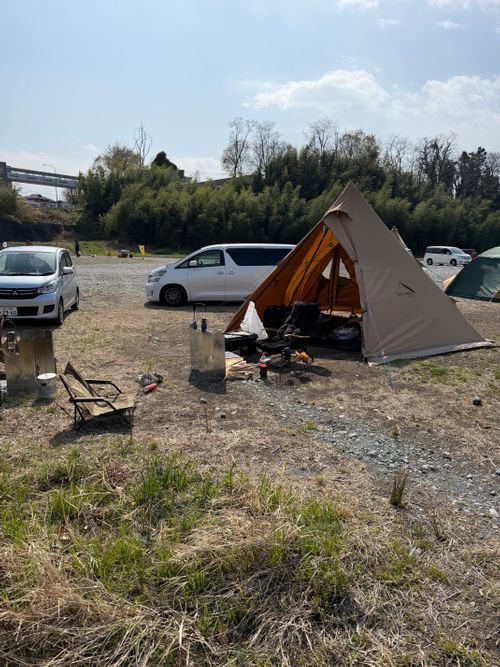 CAMPiii（キャンピー） けいたさんのキャンプブログ お盆以来師匠との内地キャンプ かわせみ河原