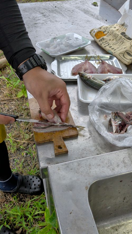 パンダ召喚した馬肉の日 ともえ川Park グループキャンプ オートサイト 区画サイト IZUIZUさんのキャンプブログ CAMPiii（キャンピー） -キャンプ専用SNS キャンプのすべてがここに集まる-