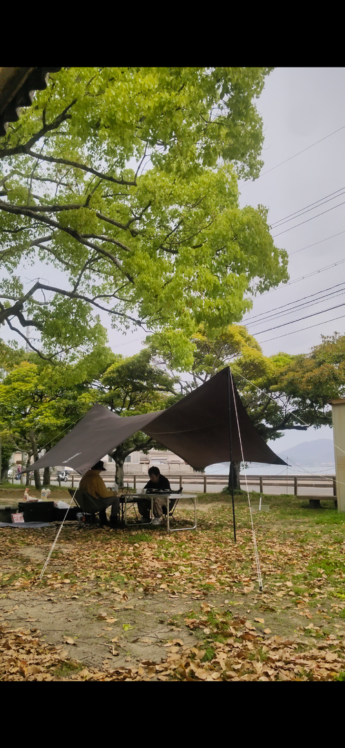 CAMPiii（キャンピー） サイババ-SBBcampさんのキャンプブログ 104回目のキャンプは海辺で揚げ物だった 大浦崎公園キャンプ場