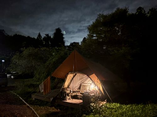 期間限定の独身✖︎読書🟰独書キャンプ🏕️ 奥州平泉温泉 そば庵 しづか亭 ソロキャンプ 区画サイト ぱぱちょさんのキャンプブログ CAMPiii（キャンピー） -キャンプ専用SNS キャンプのすべてがここに集まる-
