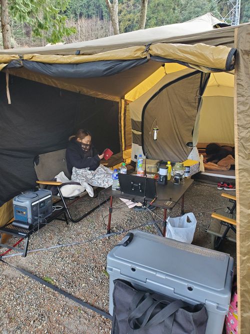 久々キャンプ ファミリーキャンプ 区画サイト ヤクルトさんさんのキャンプブログ CAMPiii（キャンピー） -キャンプ専用SNS キャンプのすべてがここに集まる-