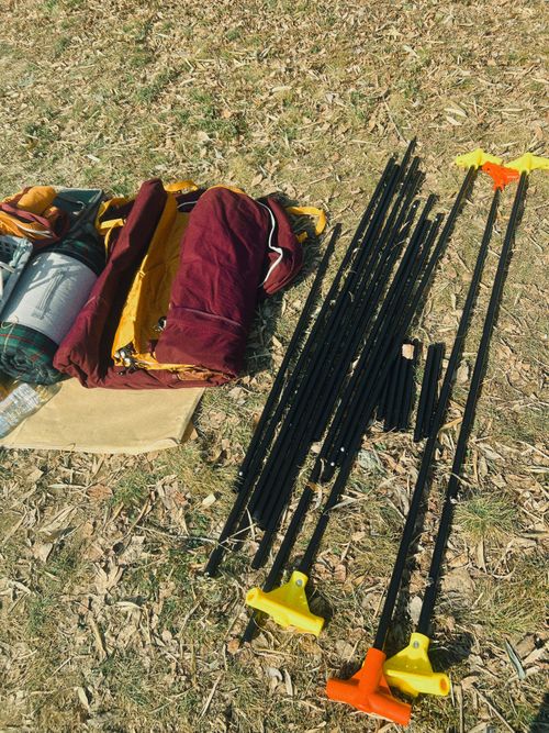 ぼっちキャンプ〜プリンテント立てるの巻〜 紫星の森 ソロキャンプ フリーサイト はさまっkoさんのキャンプブログ CAMPiii（キャンピー） -キャンプ専用SNS キャンプのすべてがここに集まる-