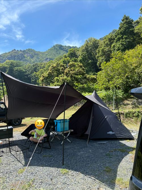 2026年7回目、再び二人キャン👬〜かじかじテラスcamp field ファミリーキャンプ 区画サイト わいげさんのキャンプブログ CAMPiii（キャンピー） -キャンプ専用SNS キャンプのすべてがここに集まる-