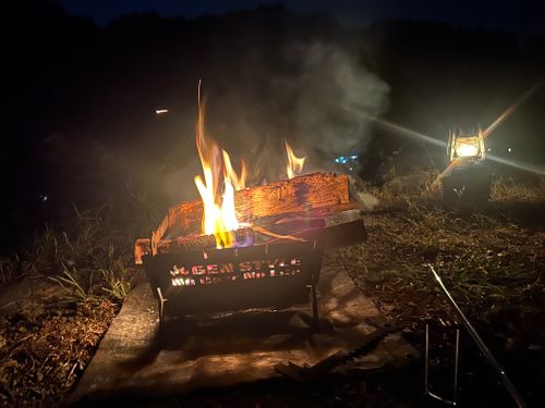 なんとか繰り出せたキャンプ⛺️ 新戸キャンプ場 ソロキャンプ 区画サイト Genさんのキャンプブログ CAMPiii（キャンピー） -キャンプ専用SNS キャンプのすべてがここに集まる-