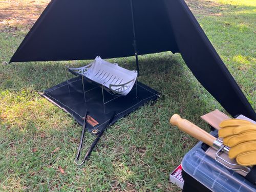焚き火デビューしようとしてやっぱりやめたキャンプ⛺️ ソロキャンプ フリーサイト 美雪さんのキャンプブログ CAMPiii（キャンピー） -キャンプ専用SNS キャンプのすべてがここに集まる-