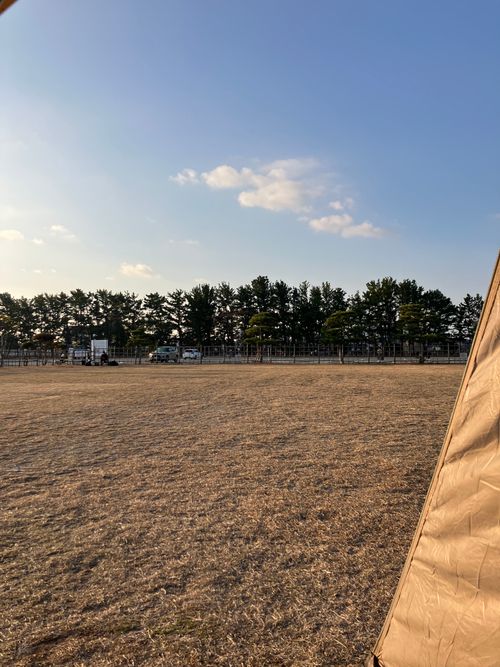 渚園キャンプ場へ 渚園 キャンプ場 ソロキャンプ フリーサイト りゅうさんのキャンプブログ CAMPiii（キャンピー） -キャンプ専用SNS キャンプのすべてがここに集まる-