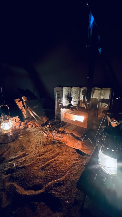 CAMPiii（キャンピー） KABUTOさんのキャンプブログ 薪ストーブ　初インストール 火剣山キャンプ場