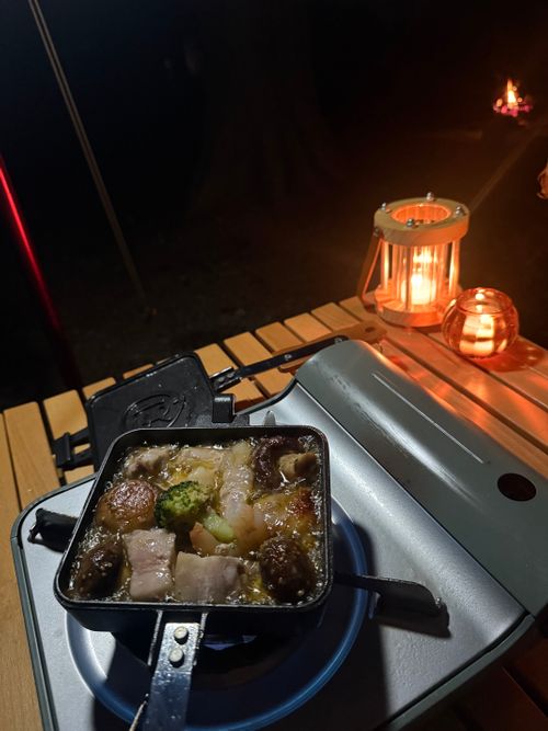 のんびりキャンプ ペンギン村 オートキャンプ場 ソロキャンプ オートサイト 区画サイト ちはみなさんのキャンプブログ CAMPiii（キャンピー） -キャンプ専用SNS キャンプのすべてがここに集まる-