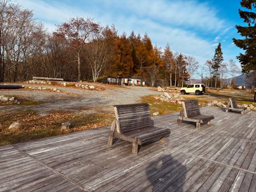 標高1500m天空のキャンプ場✩.*˚からの思い出の霧ヶ峰でフラット登山🚶🏽‍♂️🚶‍♀️ CAMP SKY FIELD-車山オートキャンプ場 区画サイト Jimko☆さんのキャンプブログ CAMPiii（キャンピー） -キャンプ専用SNS キャンプのすべてがここに集まる-