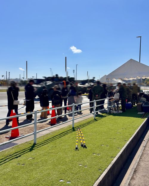 【番外編】駐屯地に集結〜★記念行事だっちゃ 陸上自衛隊 多賀城駐屯地 Oniyomeさんのキャンプブログ CAMPiii（キャンピー） -キャンプ専用SNS キャンプのすべてがここに集まる-