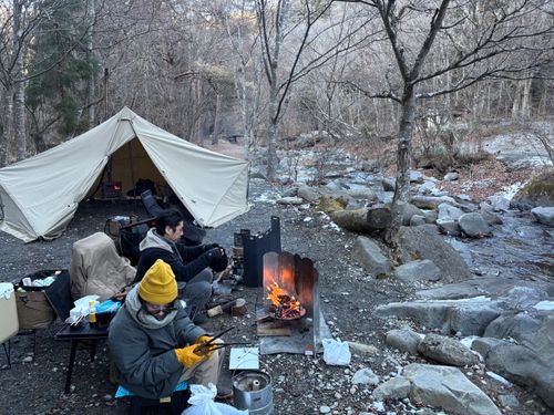 2026キャンプ部初め 道志の森キャンプ場 グループキャンプ フリーサイト もるがんさんのキャンプブログ CAMPiii（キャンピー） -キャンプ専用SNS キャンプのすべてがここに集まる-