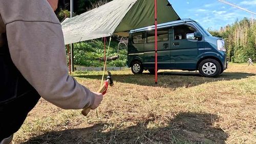 カーサイドデイキャンプ 笠置キャンプ場 ソロキャンプ フリーサイト HOTさんのキャンプブログ CAMPiii（キャンピー） -キャンプ専用SNS キャンプのすべてがここに集まる-