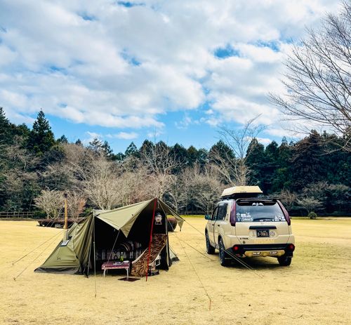 　　　　　　　　　　　富士山は何処に？ やまぼうしオートキャンプ場 ソロキャンプ フリーサイト EJIさんのキャンプブログ CAMPiii（キャンピー） -キャンプ専用SNS キャンプのすべてがここに集まる-