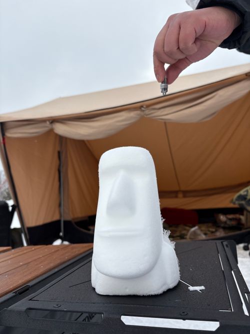 &rdquo;はじめての雪中&rdquo;を全力で楽しむ(*&acute;˘`*) 白川郷ひらせ温泉キャンプサイト グループキャンプ フリーサイト ぷりんさんのキャンプブログ CAMPiii（キャンピー） -キャンプ専用SNS キャンプのすべてがここに集まる-