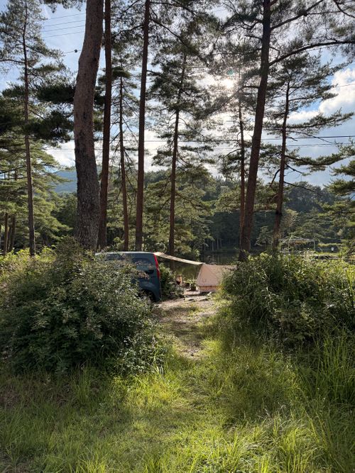 CAMPiii（キャンピー） まりさんのキャンプブログ 初めての湖畔 おおぐて湖キャンプ場