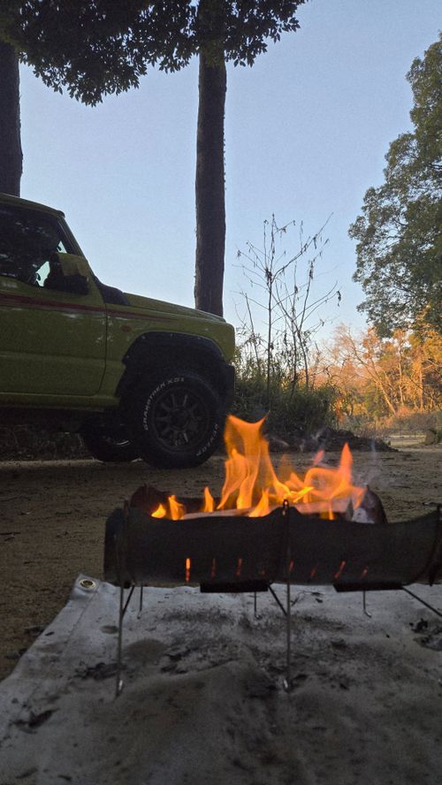 １年の締め括りに the country (キャンプ場) ソロキャンプ 区画サイト ke-nさんのキャンプブログ CAMPiii（キャンピー） -キャンプ専用SNS キャンプのすべてがここに集まる-