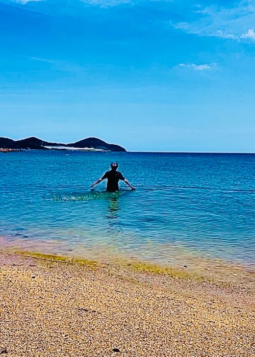 夏の海で秋穂の特産品を堪能する旨いものおじキャン△ in 美濃ヶ浜海浜公園 〜 CAMP NO.205 美濃ケ浜海浜広場 ソロキャンプ フリーサイト おじキャン△さんのキャンプブログ CAMPiii（キャンピー） -キャンプ専用SNS キャンプのすべてがここに集まる-