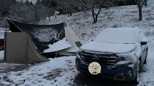 宍道湖元旦キャンプ 宍道ふるさと森林公園 ファミリーキャンプ 区画サイト オートサイト フォレキャンさんのキャンプブログ CAMPiii（キャンピー） -キャンプ専用SNS キャンプのすべてがここに集まる-