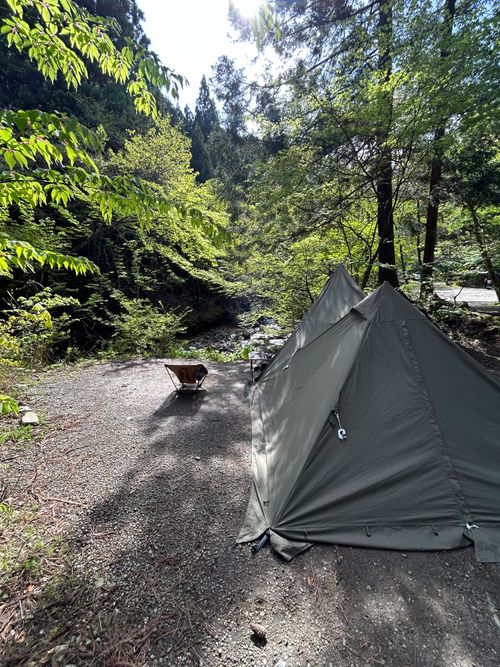 久しぶりのソロキャンプ🏕️ 道志の森キャンプ場 ソロキャンプ フリーサイト Genさんのキャンプブログ CAMPiii（キャンピー） -キャンプ専用SNS キャンプのすべてがここに集まる-